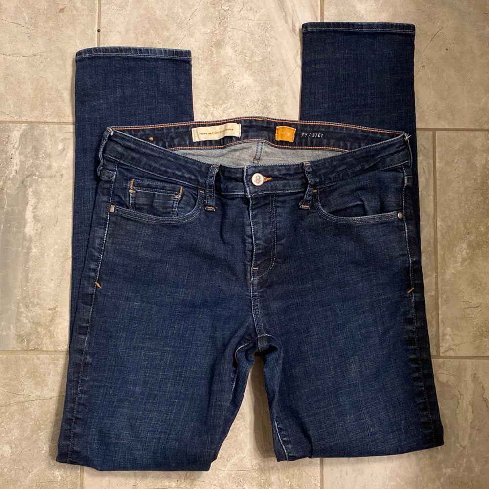 EUC Pilcro and the letterpress Skinny Jeans stet